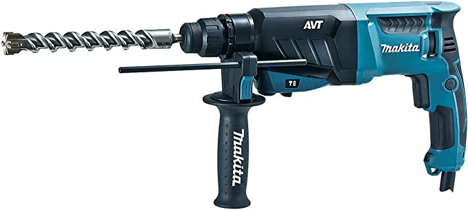 Makita HR2631F/1 110V 26mm SDS-Plus AVT Rotary Hammer Supplied in A Carry Case