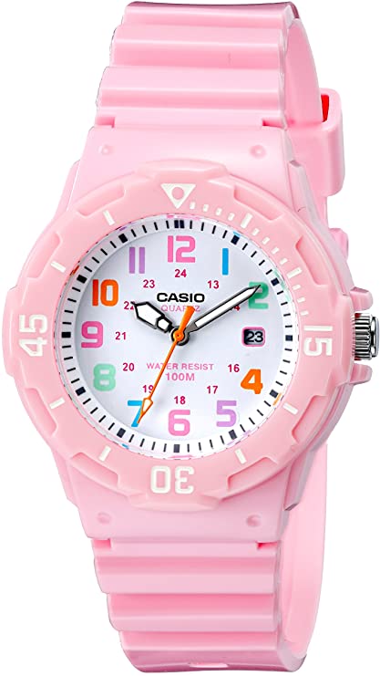 Casio Women's LRW-200H-2BVCF Stainless Steel Watch Resin Band