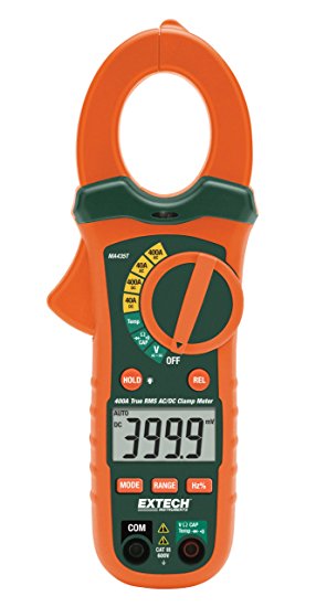 Extech MA435T True RMS 400A AC/DC Clamp Meter Plus NCV
