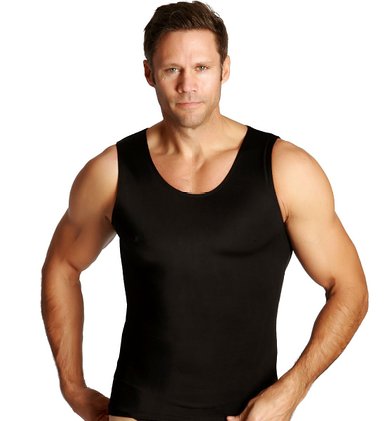3 Pack Insta Slim Mens Firming Compression Muscle Tank Shirt
