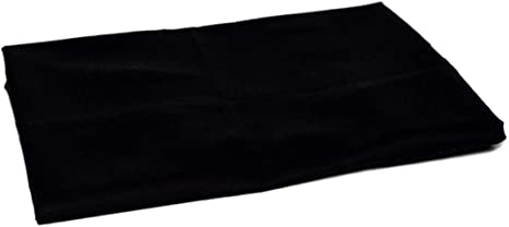 American Pillowcase King/Cal King Flat Sheet Only - 100% Brushed Microfiber - Pieces Sold Separately (Black)