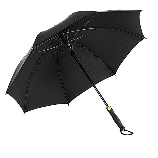 AmaGo Automatic Open Golf Umbrella, 59Inch Large Oversize, Double Canopy, Windproof,Waterproof, UV Protection Stick Umbrellas