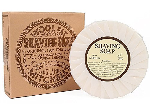 Mitchells Wool Fat Shaving Soap Refill (125 g)