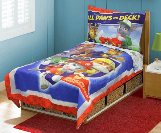 Paw Patrol Toddler Bed Set, Blue