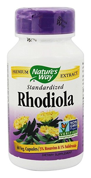 NATURE'S WAY RHODIOLA ROSEA EXTRACT, 60 VCAP