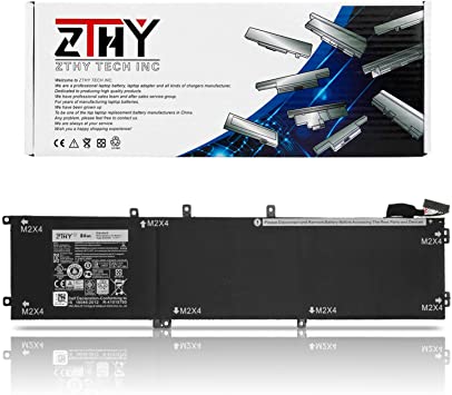 ZTHY 84Wh 4GVGH Laptop Battery Compatible with Dell XPS 15 9550 P56F P56F001 Dell Precision 5510 Mobile Workstation Series Replacement 1P6KD T453X 0T453 062MJV M7R96 451-BBUX 6Cell 7260mAh 11.4V