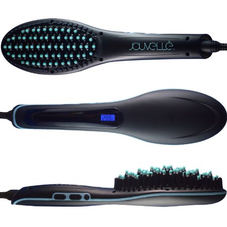 #1 Hair Brush Straightener | Straight - Gorgeous Looking Hair in Minutes with This Professional Hair Straightening Brush | All Hair Types | As Seen On TV | Best Hair Straightener Brush by Jouvellė