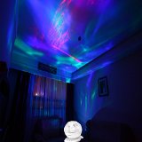 Soaiy Color Changing Led Night Light Lamp and Realistic Aurora Star Borealis Projector Perfect for Children and Adults as Sleep Aid Light Decorative Light Mood Light in Kids Room Bedroom Living Room