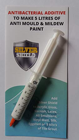 Silver Shield Antibacterial Additive to make 5 Liters of Anti Mould and Mildew Paint
