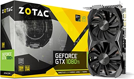 Zotac NVIDIA GeForce GTX 1080 Ti 11 GB Mini Graphics Card - Black