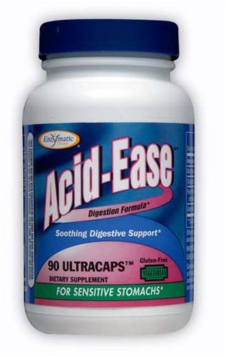 Acid-Ease digestion formula for sensitive stomachs 90 Veg Capsules