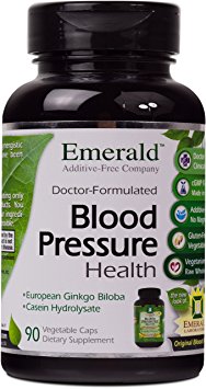 Emerald Laboratories - Blood Pressure Health - with European Ginkgo Biloba & Hawthorne Berry - 90 Vegetable Capsules