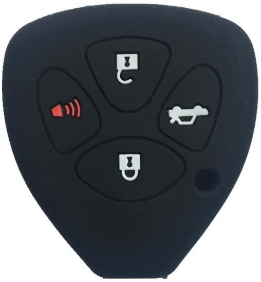 New Black Silicone Key Jacket Key Case 4 Buttons Remote Fob Skin Silicone Cover Key Case Holder Bag for TOYOTA Camry Avalon Matrix Corolla TOYOTA Land Cruiser