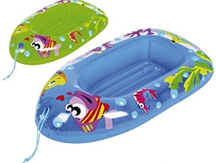 Childs Inflatable Dinghy Float Boat Kids Childrens Swimming Pool Beach Toy