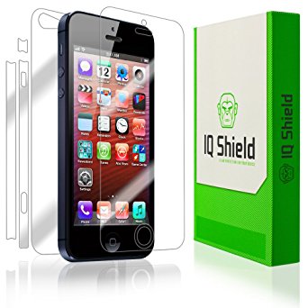 iPhone 5 Screen Protector, IQ Shield LiQuidSkin Full Body Skin   Full Coverage Screen Protector for iPhone 5 HD Clear Anti-Bubble Film - with