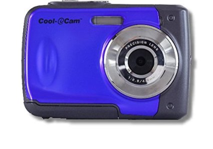 iON Cool-iCam 8MP Waterproof Digital Camera with 4x Digital Zoom and 2.4-inch LCD Screen