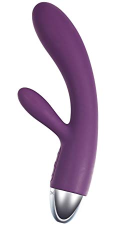 SVAKOM Lorna Touch-activated Sex Toys double heads vibrators G-Spot massagers intelligent 8 vibration (Lorna-Violet)