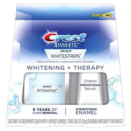 Crest 3D White Whitestrips Whitening   Therapy Teeth Whitening Kit, 14 Treatments