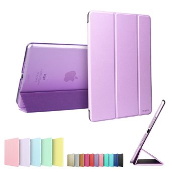 iPad mini Case iPad mini 2 Case ESR iPad mini 3 Smart Stand Case with Auto SleepWake Function and Translucent Back for Apple iPad mini 1  iPad mini 2  iPad mini 3 Fragrant Lavender