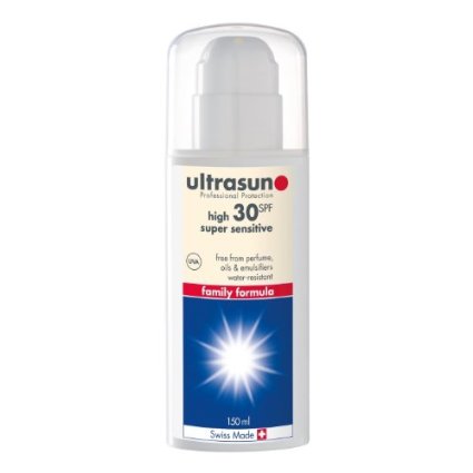 ultrasun SPF30 Super Sensitive Family Formula Once A Day 150 ml
