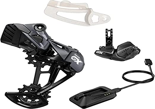 SRAM GX Eagle AXS Upgrade Kit - Rear Derailleur, Battery, Eagle AXS Controller w/ Clamp, Charger/Cord, Chain Gap Tool