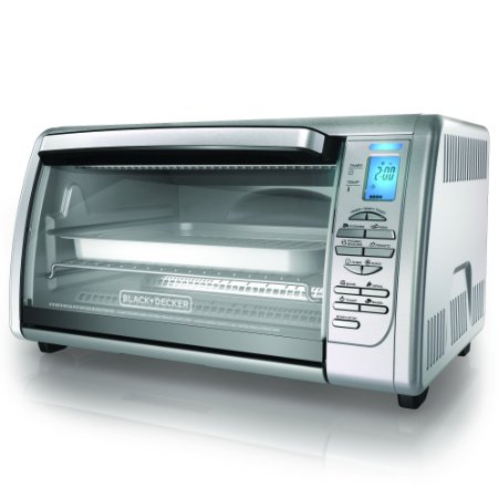 BLACK DECKER CTO6335S Stainless Steel Countertop Convection Oven, Silver