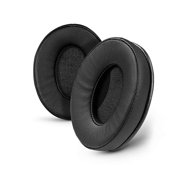 Brainwavz ProStock ATH M50X Upgraded Earpads - Designed to NOT Alter The Sound But to Improve Comfort & Style, Black Vegan Leather