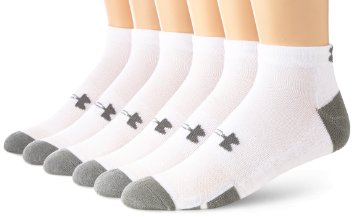 Under Armour Men's Six Pairs of Resistor Low-Cut Socks