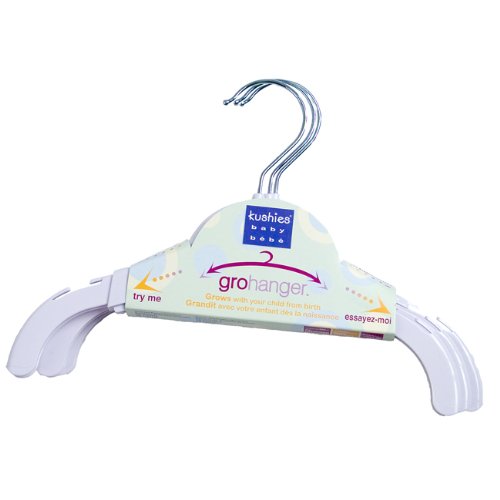 Kushies 3 Pack Grohanger Expandable Hanger