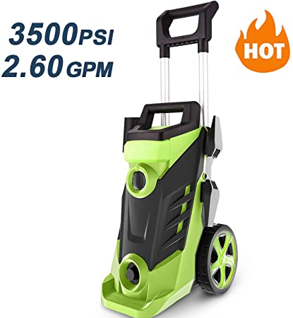 Homdox 3500 PSI Pressure Washer, Power Washer, 2.6GPM High Pressure Washer, Professional Washer Cleaner Machine with 4 Interchangeable Nozzles