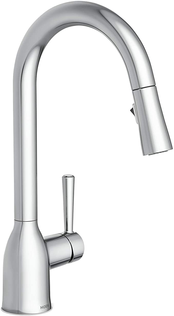 Moen 87233 Adler One-Handle High Arc Pulldown Kitchen Faucet, Chrome