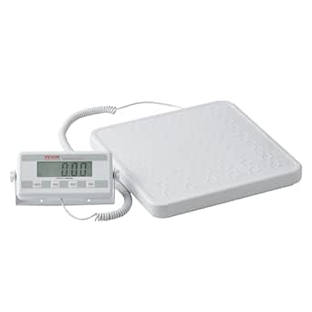 VEVOR Portable Medical Scale, Professional Digital Physician Scale for Weighing - with Anti-slip Platform, 2 Units, Hold & Tare Function, 440LBS Capacity Physician Weight Scale for Gyms Homes Hospital