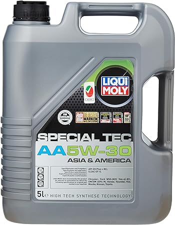 Liqui Moly 20138 Special Tec AA 5W30 Motor Oil, 5 Liter