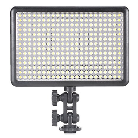 Bestlight® Two Pieces LED308C 308 Pieces LED Ultra High Power Dimmable Video Light with Built-in LCD Panel for Canon,Nikon,Sony, Samsung, Olympus and Other Digital DSLR Cameras