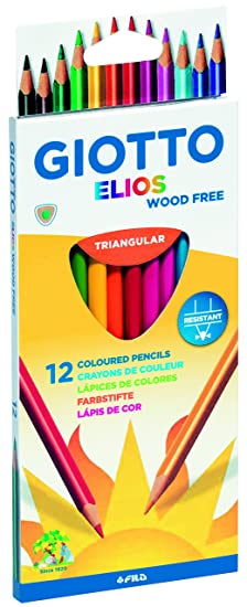 GIOTTO ELIOS TRI WOOD FREE 12 BOX, 9 x 0.5 x 21.5 cm