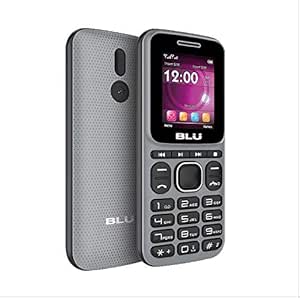 BLU Z4 Music Z250 GSM Unlocked 1.8" Dual Sim | FM Radio | Flashlight | VGA Camera (Gray)