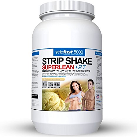 Diet Whey Protein Powder Shakes Weight Loss Support For Men & Women With DIET PLAN & RECIPE BOOK (Vanilla Ice Cream, 907g)