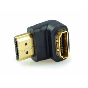 90 degree right angle hdmi adapter female to male, hdmi bend