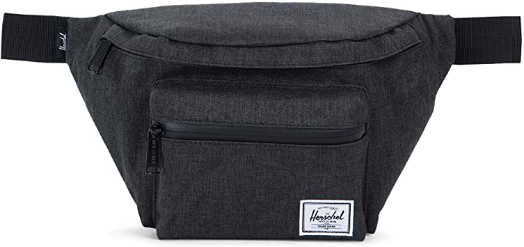 Herschel Supply Co. Seventeen Waist Pack, Black Crosshatch, One Size