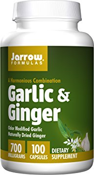 Jarrow Formulas - Garlic   Ginger, 700 mg, 100 capsules