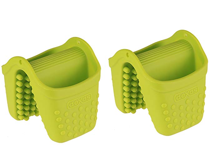 Dexas Micromitt Silicone Oven Mitt, Set of Two, Green