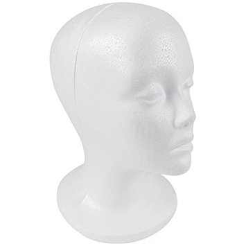 SHANY Cosmetics Female Styrofoam Head, 12 Inches, 4 Ounce