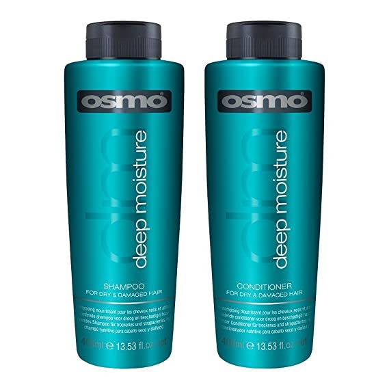 OSMO Deep Moisture Hair Shampoo & Conditioner 400Ml Professional Home & Salon