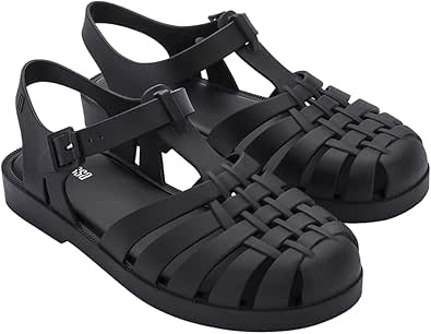 Melissa Possession Jelly Sandal for Women - The Original Jelly Shoe, Fisherman's Sandal with Adjustable Strap and Side Buckle