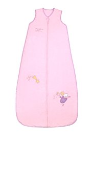 Kids Summer Sleep Sack Wearable Blanket 1 Tog - Pink Fairy, 3-6 years/XL