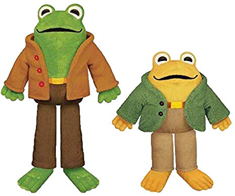 YOTTOY Frog and Toad Plush Friends (Frog & Toad Set)