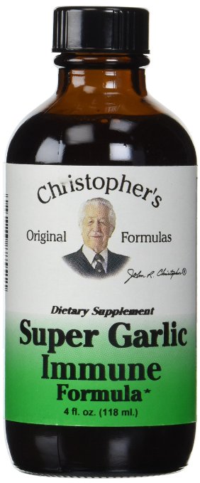Christopher's Original Formulas Super Garlic Immune Formula, 4 Fluid Ounce