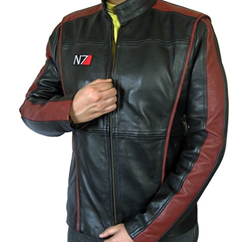 Mass Effect 3 N7 Game Real Leather Jacket ► BEST SELLER ◄