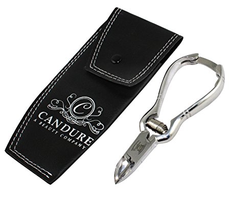CANDURE® - Professional Podiatrists Toe Nail Nippers Clippers Cutters. Podiatry Chiropody Instruments 5.5'' Excellent Quality Fully Autoclavable (POLISH)
