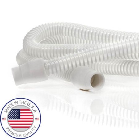 Original EVA Medical Ultra-Light White Hi-Performance CPAPBIPAP Tubing with Ergonomic Cuff Made in USA